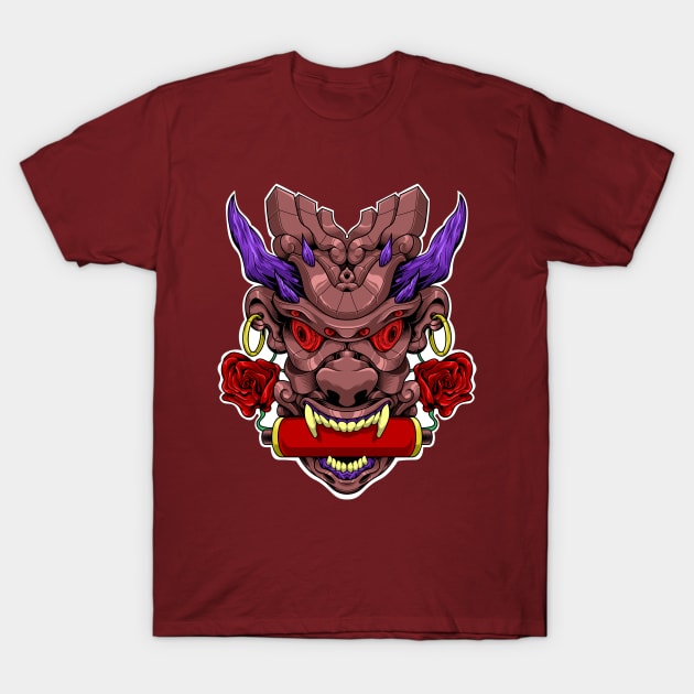 Devil With holy Scroll T-Shirt by KatonArtwork